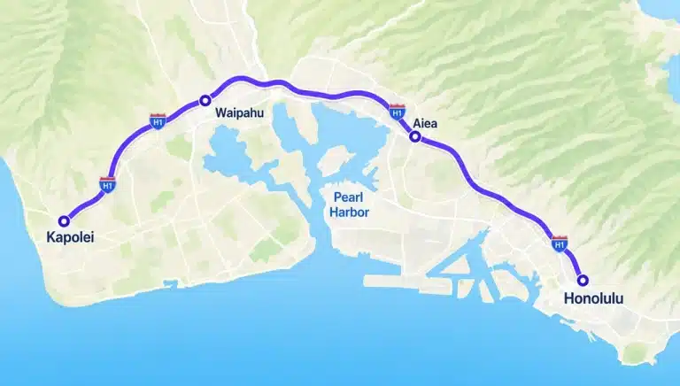 how do you time a move from Honolulu to Kapolei around H-1 traffic
